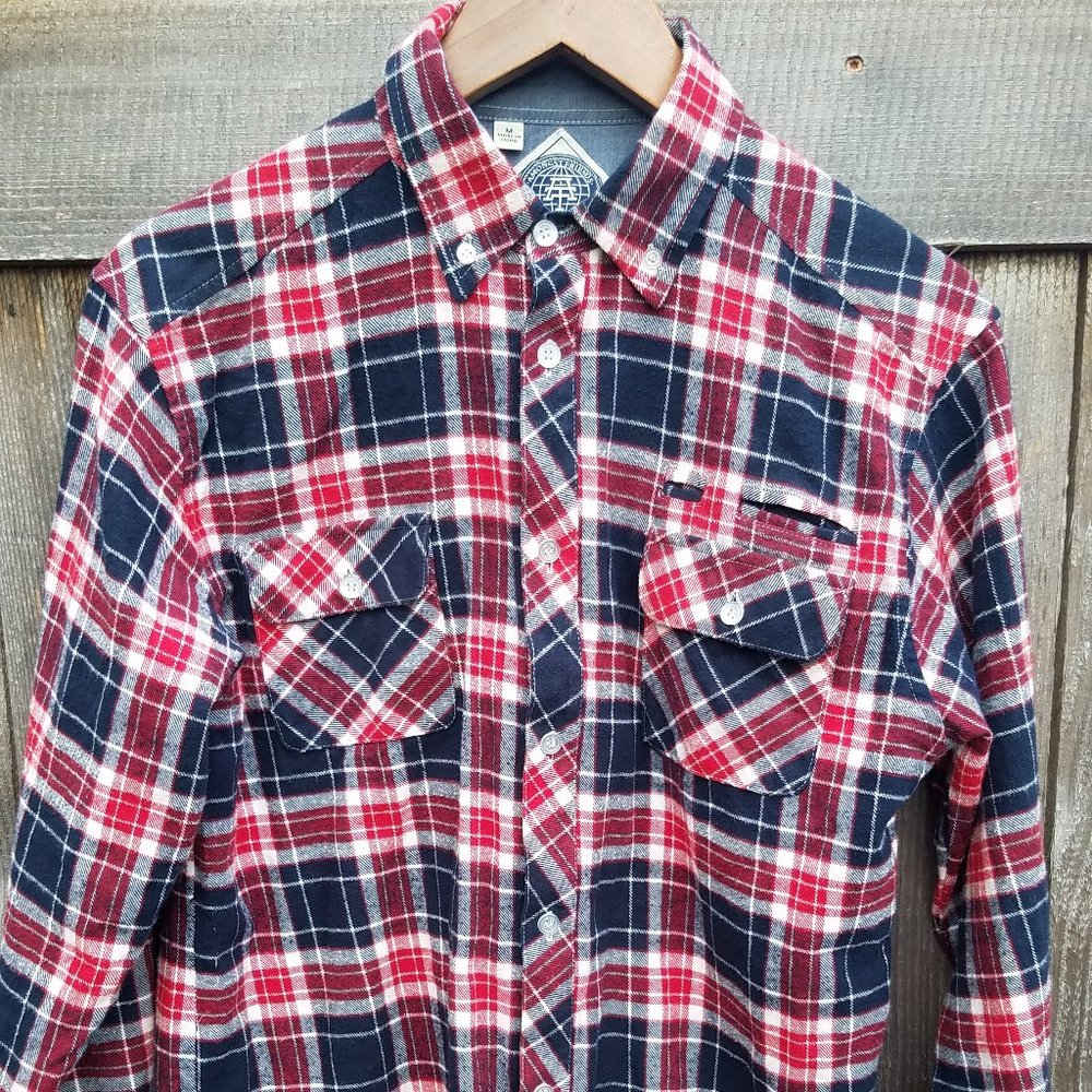Amongst Friends NYC Plaid Button Down